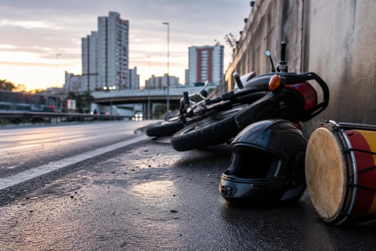 Colisões com motos deixam feridos em SP